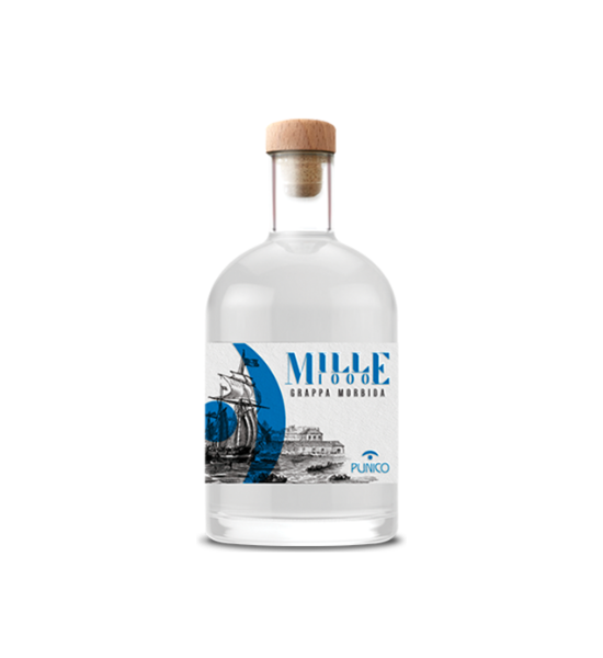 Grappa Mille 1000 Morbida 0,7 l Sizilien - Italien