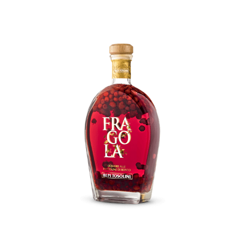 Liquore alla Fragola ( Erdbeerelikör) Bepi tosolini 0,7 L Friaul - Italien 