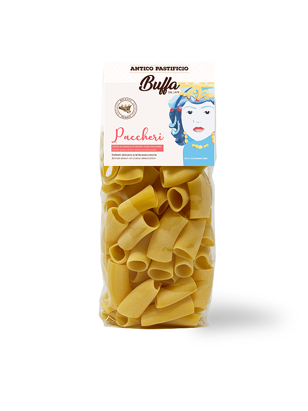 Paccheri 500 gr Antico Pastificio Buffa Pasta siciliana