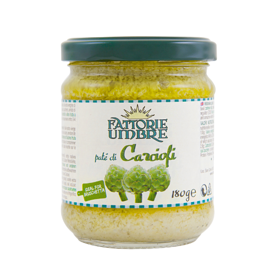 Pate'di Carciofi Fattorie Umbre 180 gr - paté di carciofi