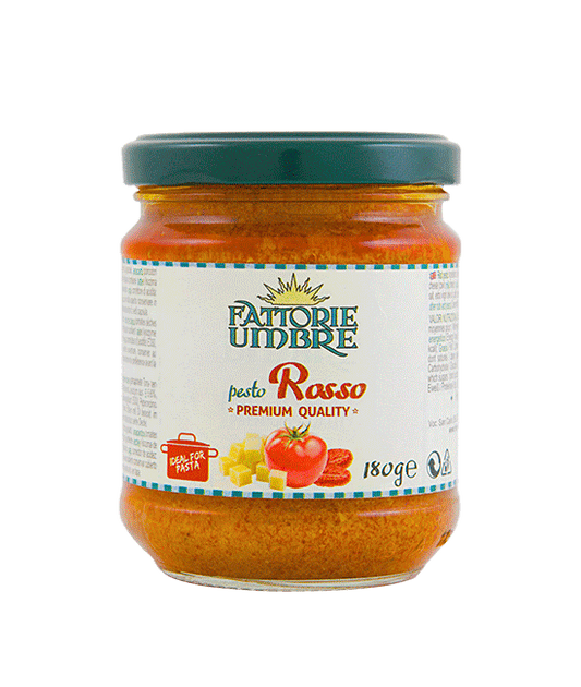 Pesto Rosso Fattorie Umbre 180 gr - Rotes Tomate Pesto