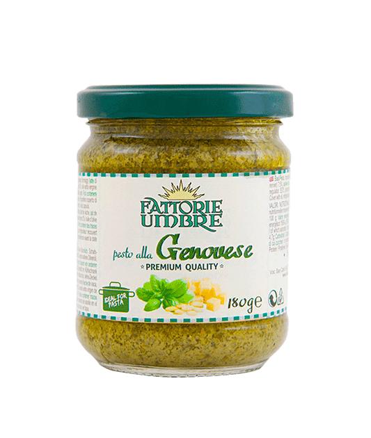 Pesto Genovese Fattorie Umbre 180 gr  Grüne Basilikum Pesto