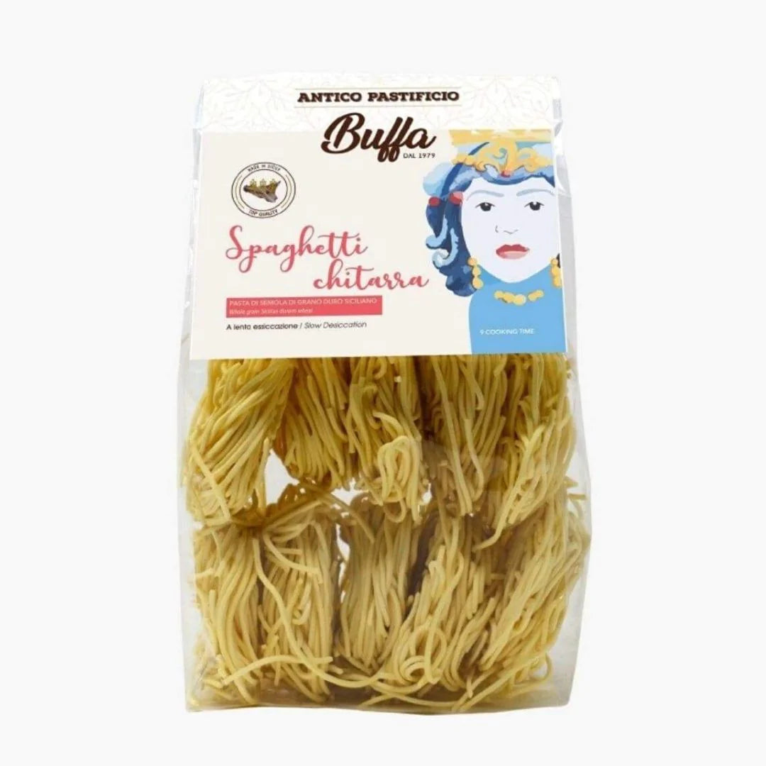 Spaghetti alla chitarra 500 gr Antico Pastificio Buffa Pasta Siciliana