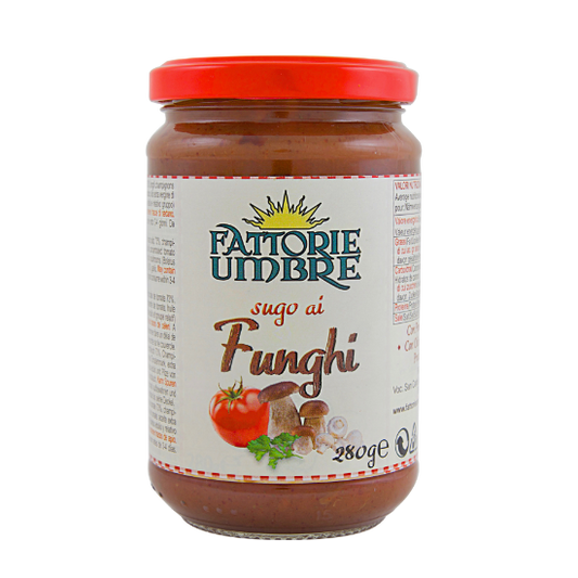 Sugo ai Funghi Fattorie Umbre 280 gr -  Tomatensauce mit Champignons