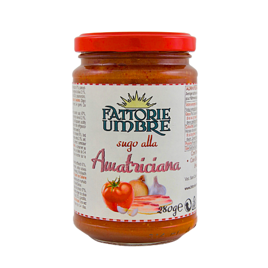 Sugo alla Amatriciana Fattorie Umbre 280 gr Amatriciana Tomatensauce