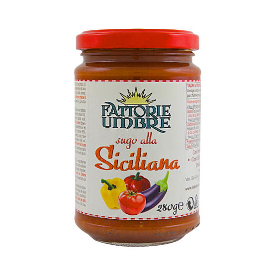 Sugo alla Siciliana Fattorie Umbre 280 gr Tomatensauce nach sizilianischer Art