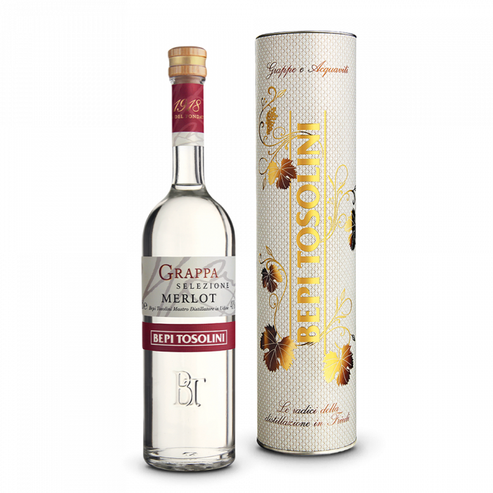 Grappa Merlot Bepi Tosolini 50 cl Friuli - Italia