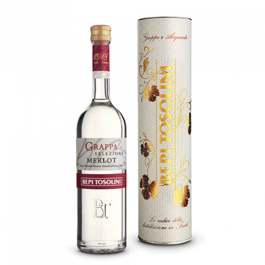 Grappa Merlot Bepi Tosolini 50 cl Friaul - Italien